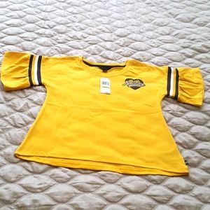 NAUTICA Ruffle Sleeve Knit Top Big Girls